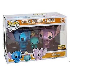 Funko Pop! Disney - Stitch, Scrump & Angel (3 Pack) - Sweets and Geeks