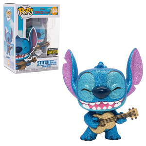 Funko Pop! DIsney: Lilo & Stitch - Stitch with Ukulele (Diamond Glitter) #1044 - Sweets and Geeks