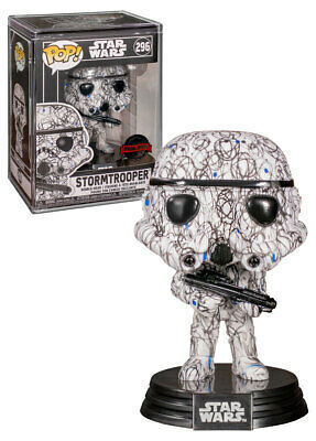 Funko POP! Movies: Star Wars - Stormtrooper (Futura) (Target Exclusive) #296 - Sweets and Geeks