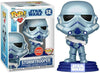 Funko Pop! Movies: Star Wars - Stormtrooper (Make-A-Wish | Blue Metallic) #SE - Sweets and Geeks