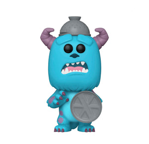 Funko Pop! Disney: Monsters Inc. - Sulley (Garbage Can Lid Shield) #1156 - Sweets and Geeks
