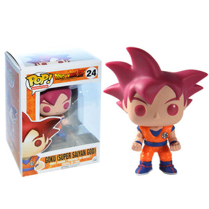 Funko Pop! Dragonball Super - Goku (Super Saiyan God) #386 - Sweets and Geeks