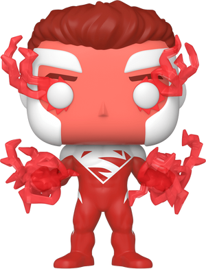 Funko Pop Heroes: Superman - Superman (Red) (2022 Fall Convention) #437 - Sweets and Geeks