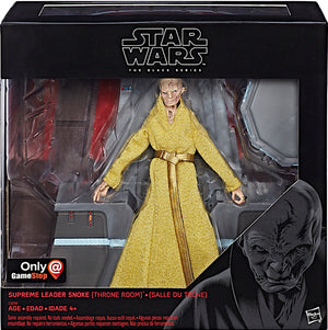 Star Wars The Black Series - Supreme Leader Snoke & Throne - Sweets and Geeks