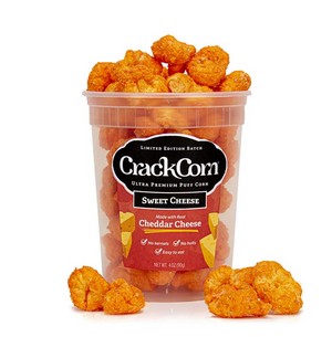 Crack Corn- Sweet Cheese 4oz - Sweets and Geeks