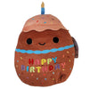 Squishmallows - 8" Hanina the Chocolate Birthday Cake Plush - Sweets and Geeks