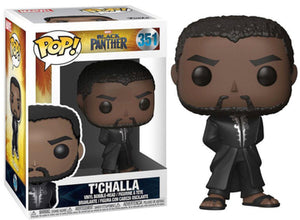 Funko Pop! Black Panther - T'Challa (Black Robe) #351 - Sweets and Geeks