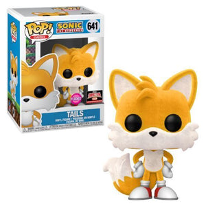 Funko Pop! Games : Sonic the Hedgehog - Tails (Flocked, Target Con Exclusive) - Sweets and Geeks