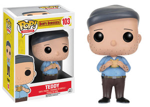 Funko Pop Animation: Bob's Burgers - Teddy #103 - Sweets and Geeks