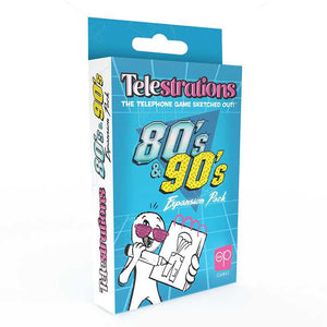Telestrations 80s & 90s Expansion Pack - Sweets and Geeks