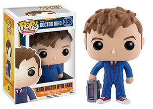 Funko Pop! Doctor Who - Tenth Doctor (w/ Hand) #355 - Sweets and Geeks