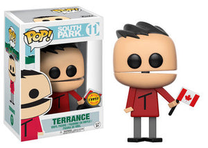 Funko Pop! South Park - Terrance (Canada Flag) (Chase) #11 - Sweets and Geeks