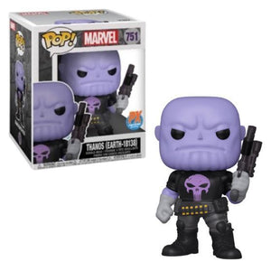 POP SUPER MARVEL HEROES THANOS EARTH-18138 PX 6IN VIN FIG #751 - Sweets and Geeks