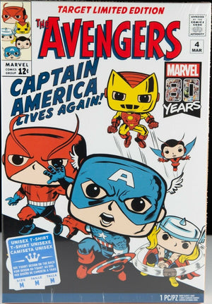 Funko Tee - The Avengers (Marvel Since 1939) (Size Large) - Sweets and Geeks