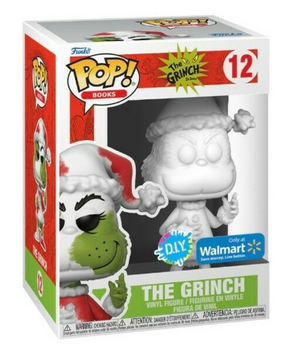 Funko Pop Books: Dr. Seuss - The Grinch (D.I.Y.) (Walmart Exclusive) #12 - Sweets and Geeks