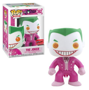 Funko Pop Heroes: The Joker - The Joker (Breast Cancer Awareness) (New York Comic Con) #362 - Sweets and Geeks