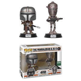 Funko POP! Star Wars: The Mandalorian - The Mandalorian & IG-11 (2-Pack) - Sweets and Geeks