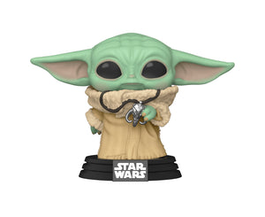 Funko Pop: Star Wars - The Mandalorian - The Child With Pendant (2020 Fall Convention)#398 - Sweets and Geeks