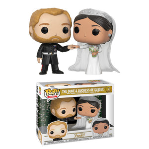 Funko Pop! The Duke & Duchess of Sussex - Sweets and Geeks