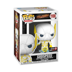 Funko POP! Television: The Flash - Godspeed (Glow in the Dark GameStop Exclusive) #1100 - Sweets and Geeks