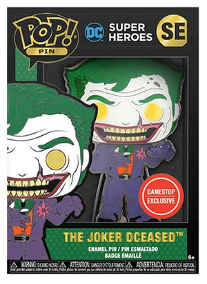 Funko Pop! Pin: DC Super Heroes - The Joker DCeased #SE (Gamestop Exclusive) - Sweets and Geeks