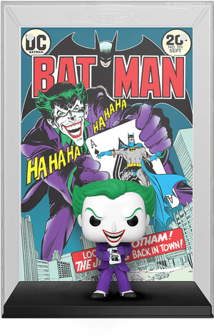 Funko Pop Heroes: Comic Books - The Joker #07 (2022 Winter Convention) - Sweets and Geeks