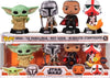 FUNKO POP! STAR WARS MANDALORIAN GROGU / THE MANDALORIAN / MOFF GIDEON / INCINERATOR STORMTROOPER 4 PACK - SPECIAL EDITION - Sweets and Geeks