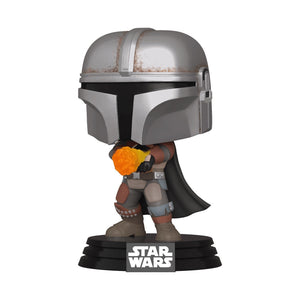 Funko POP! Star Wars: The Mandalorian - The Mandalorian (Flame Throwing) #355 - Sweets and Geeks