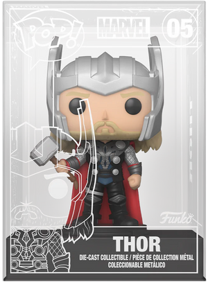 Funko Pop! Thor - Thor #05 (Metallic) - Sweets and Geeks