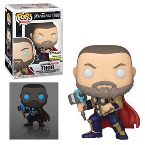 Funko Pop! Games : Avengers Gamerverse - Thor ( Amazon Exclusive) (Glow in the Dark) #628 - Sweets and Geeks