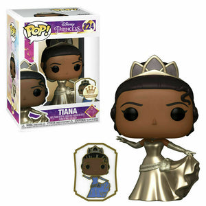 Funko POP! - Disney Princess: Tiana #224 (Funko.com Exclusive) (NO PIN) - Sweets and Geeks