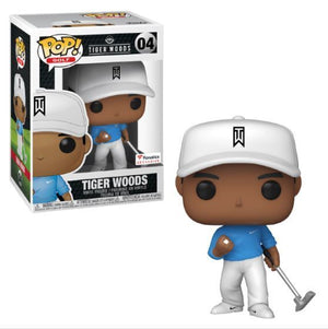 Funko Pop! Golf: Tiger Woods - Tiger Woods (Blue) (Fanatics Exclusive) #04 - Sweets and Geeks