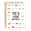 Tit's Your Birthday Greeting Card - Sweets and Geeks