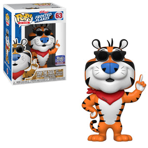 Funko POP! Icons: Frosted Flakes - Tony the Tiger with Sunglasses (Funko Hollywood Exclusive) #63 - Sweets and Geeks