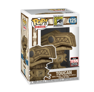 Funko Pop! AD Icons: - SDCC - Toucan (Tiki) (2021 Fall Limited Edition) #125 - Sweets and Geeks