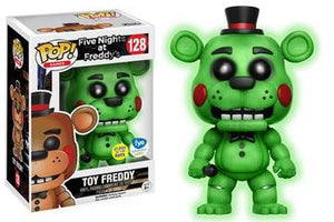 Funko Pop! Five Nights at Freddy's - Toy Freddy #128 (GITD) - Sweets and Geeks
