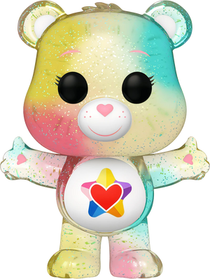 Copy of Funko Pop! Animation: Care Bears 40th Anniversary - True Heart Bear #1206 (Chase) - Sweets and Geeks