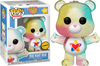 Funko Pop! Animation: Care Bears 40th Anniversary - True Heart Bear (Chase) (Translucent Glitter) #1206 - Sweets and Geeks