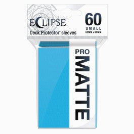 Ultra Pro Sleeves Small Eclipse Matte Sky Blue 60-Count - Sweets and Geeks