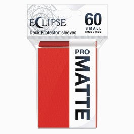 Ultra Pro Sleeves Small Eclipse Matte Apple Red 60-Count - Sweets and Geeks