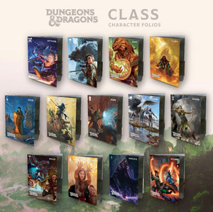 Dungeons and Dragons Class Folio with Stickers - Sweets and Geeks