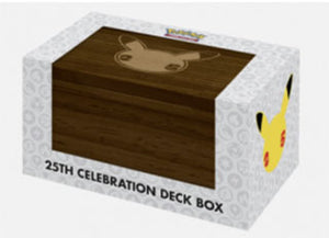 Pokemon TCG: 25th Celebration Deck Box (Preorder October 2021) - Sweets and Geeks