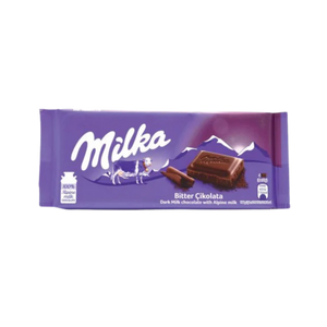 Milka Zartherb (Dark Bittersweet) Bar 3.5oz - Sweets and Geeks