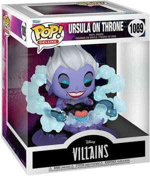 Funko Pop! Deluxe: Disney Villains - Ursula on Throne #1089 - Sweets and Geeks