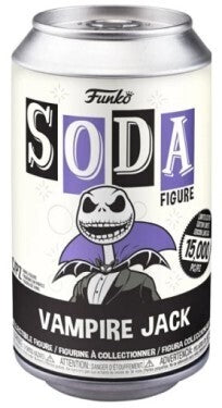 Funko Soda - Vampire Jack (Opened) (Common) - Sweets and Geeks