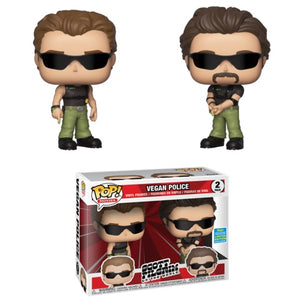 Funko Pop! Movies: Scott Pilgrim vs. the World - Vegan Police (2019 Summer Convention) (2-Pack) - Sweets and Geeks