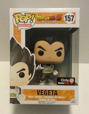 Funko Pop! Animation: Dragonball Z - Vegeta (Black) (GameStop Exclusive) #157 - Sweets and Geeks