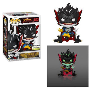 Funko Pop! Marvel: Venom - Venomized Doctor Strange (Glow in the Dark) (Amazon Exclusive) #602 - Sweets and Geeks