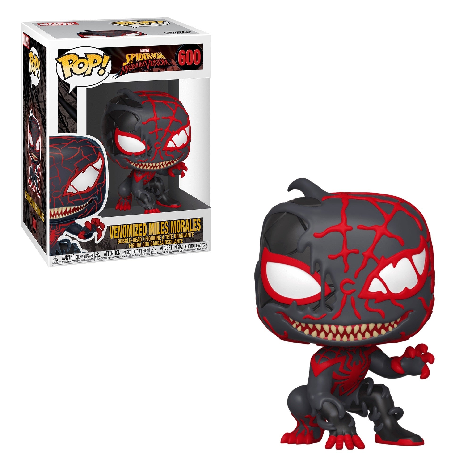 Funko Pop! Spider-Man Maximum Venom Venomized Miles Morales #600