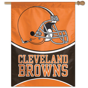 Cleveland Browns 27x37 Vertical Flags - Sweets and Geeks